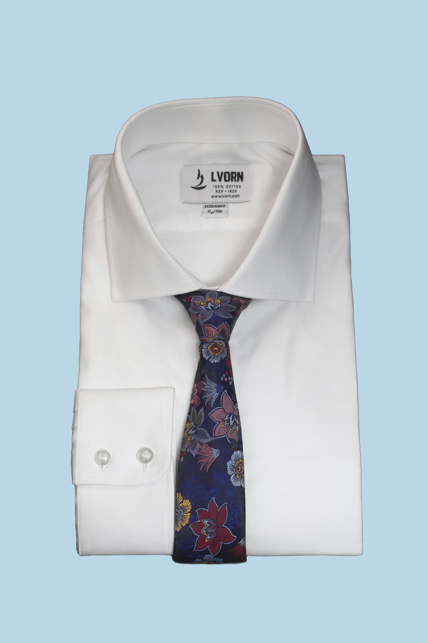 PRE ORDER Higher Standard Non Iron Twill Mens Dress Shirt 100% Cotton