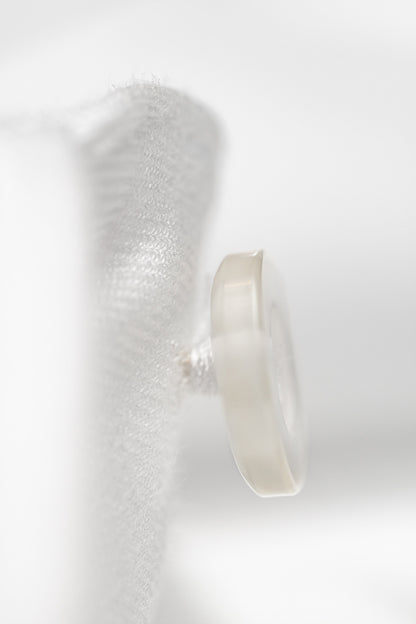 Higher Standard Twill White Dress Shirt 100% Cotton