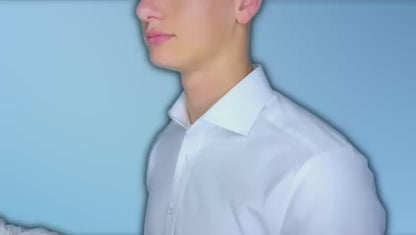 PRE ORDER Higher Standard Non Iron Twill Mens Dress Shirt 100% Cotton