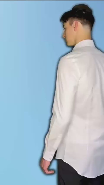 PRE ORDER Higher Standard Non Iron Twill Mens Dress Shirt 100% Cotton